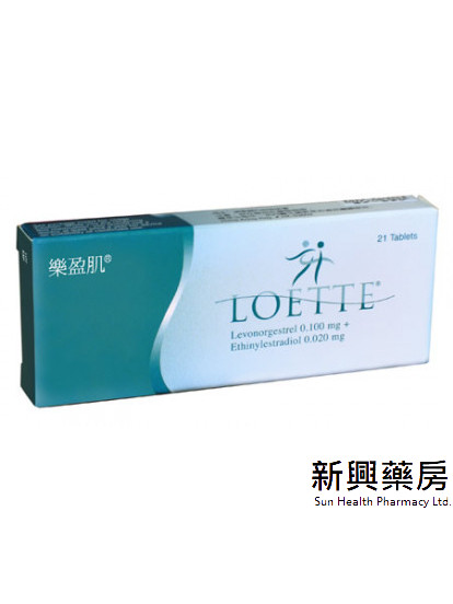 樂盈肌 Loette 21粒